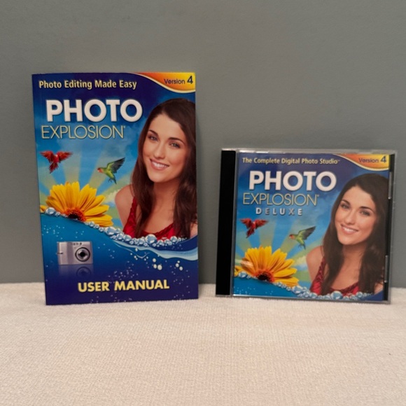 Photo Explosion Deluxe Software with User Manual - Picture 1 of 3